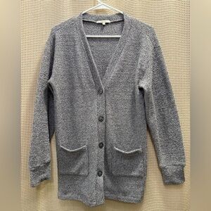 Z Supply Boucle Gray Cardigan Size XS